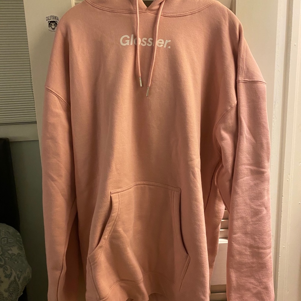glossier hoodie